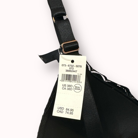 NWT Aerie Show Off Plunge Push Up Rooftop Garden bra - Picture 5 of 7